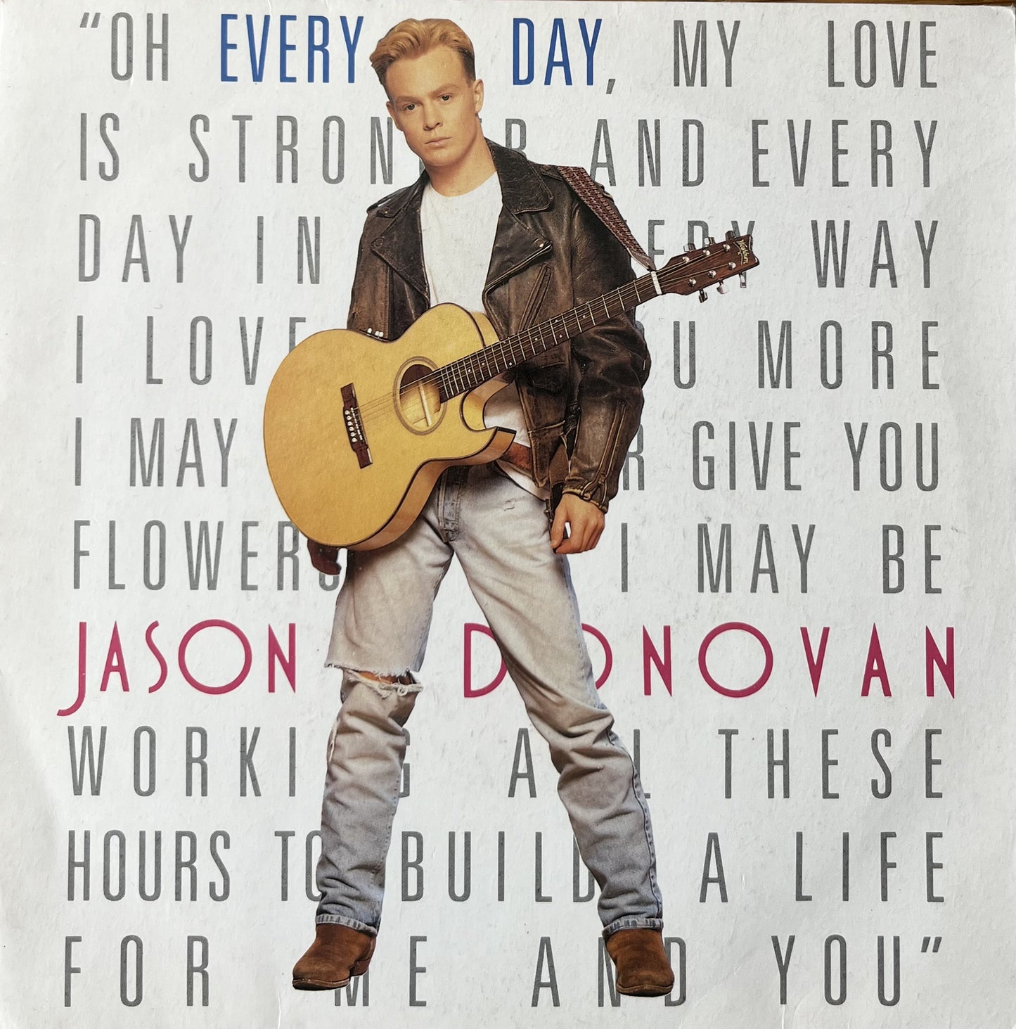Every Day I Love You More - Jason Donovan (Used 7")