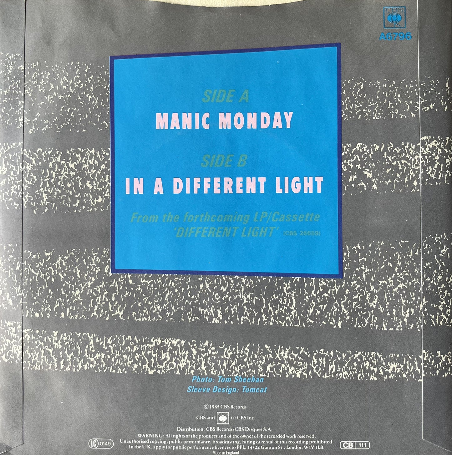 Manic Monday - The Bangles (Used 7")
