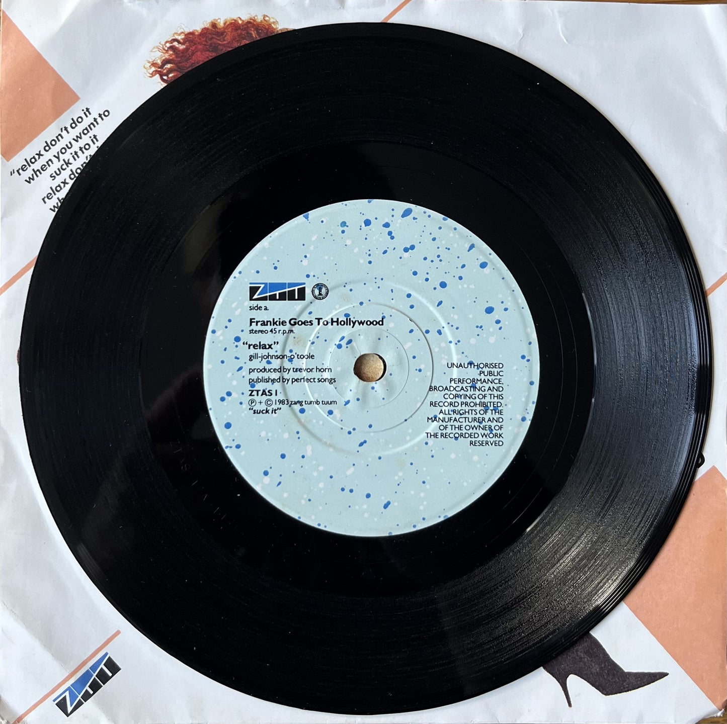Relax - Frankie Goes To Hollywood (Used 7")