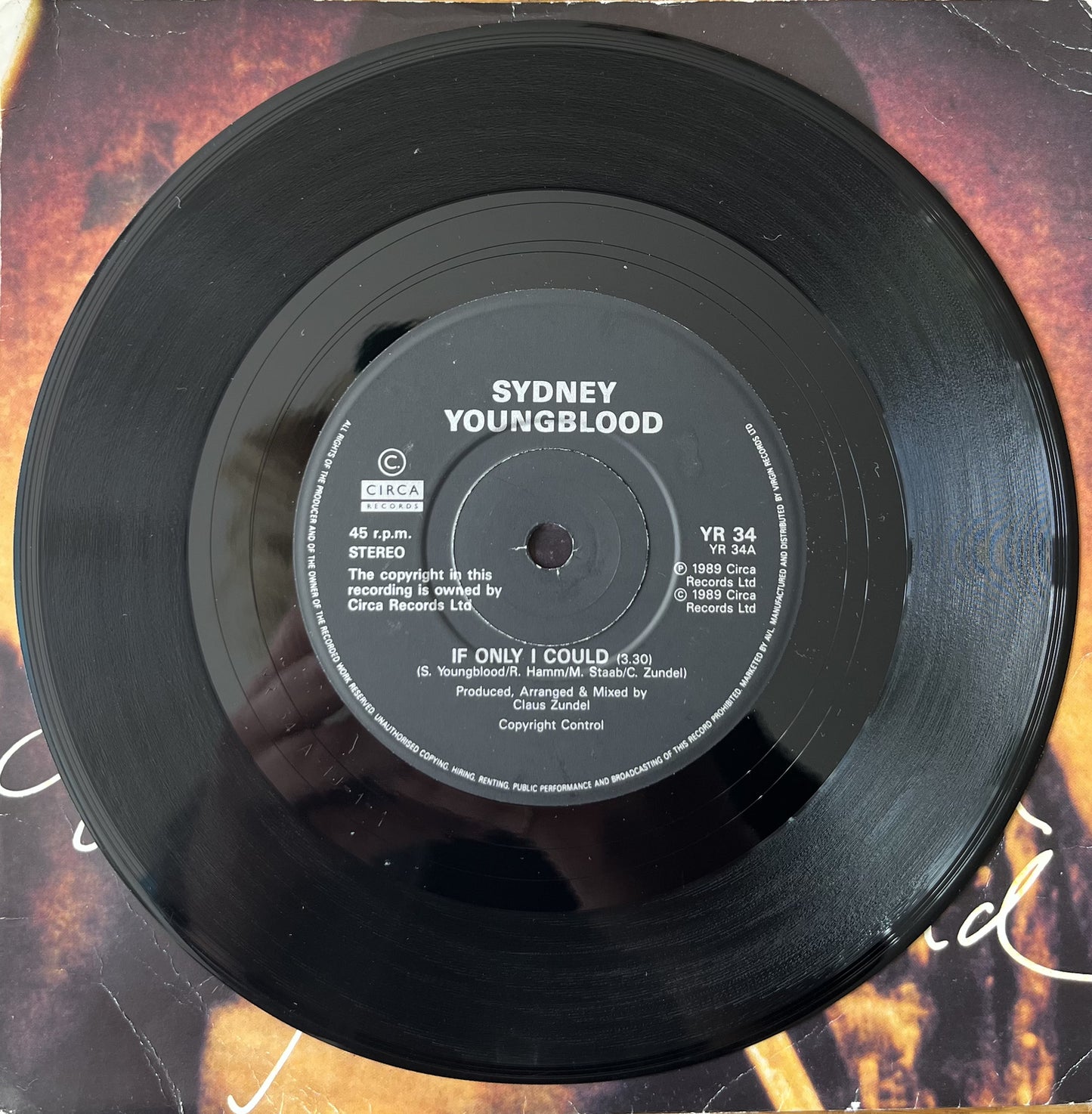 If Only I Could - Sydney Youngblood (Used 7")