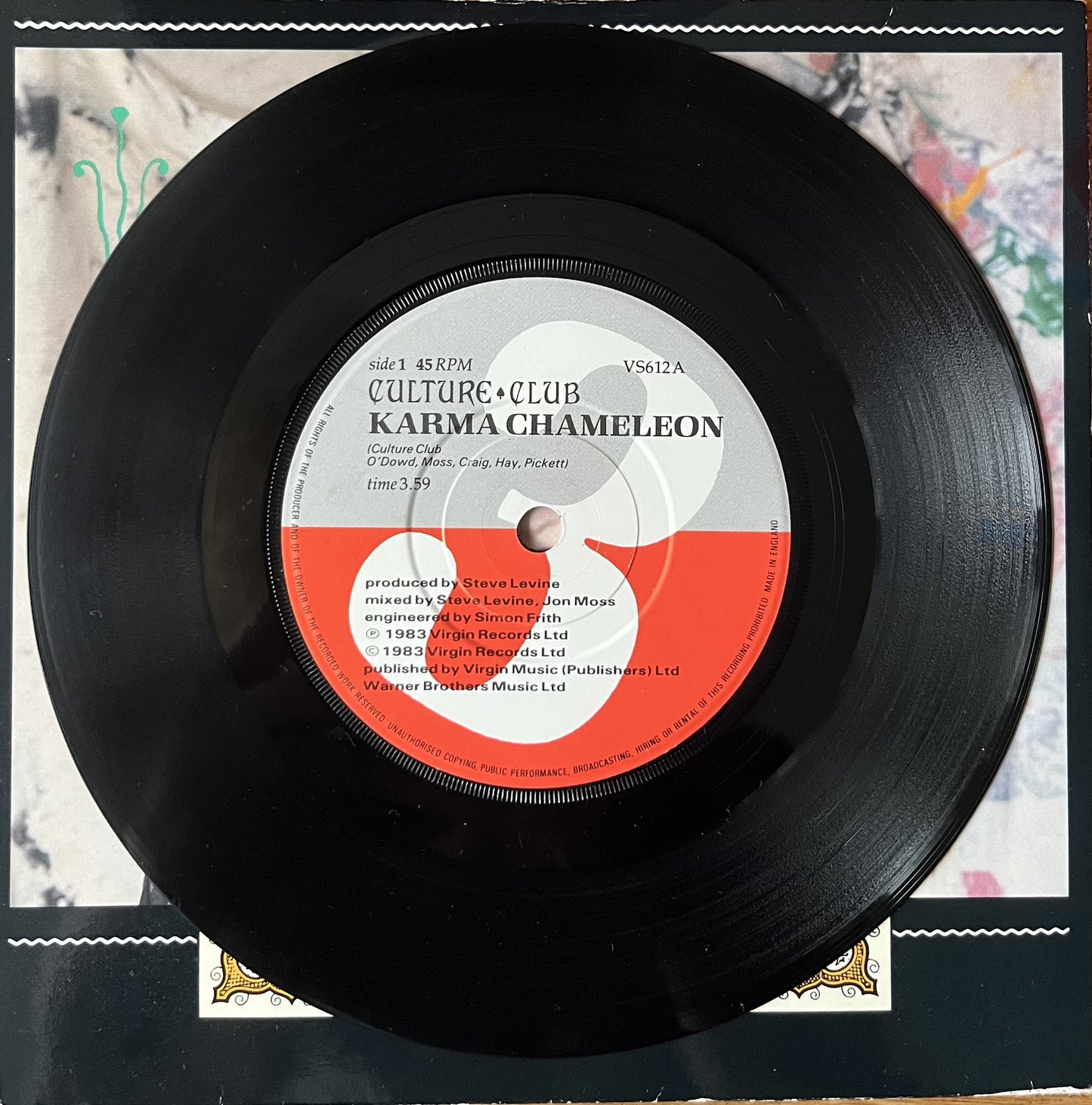 Karma Chameleon - Culture Club (Used 7")
