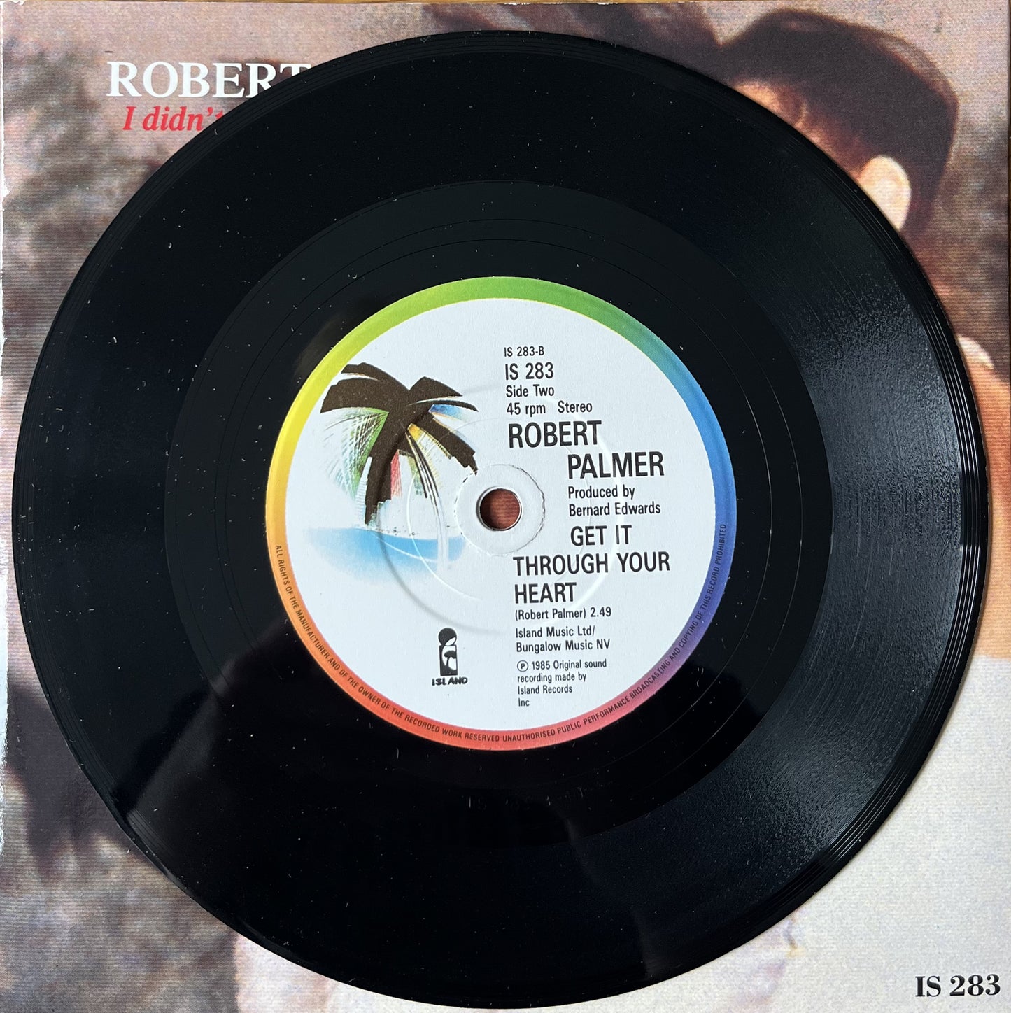 I Didn't Mean To Turn You On - Robert Palmer (Used 7")