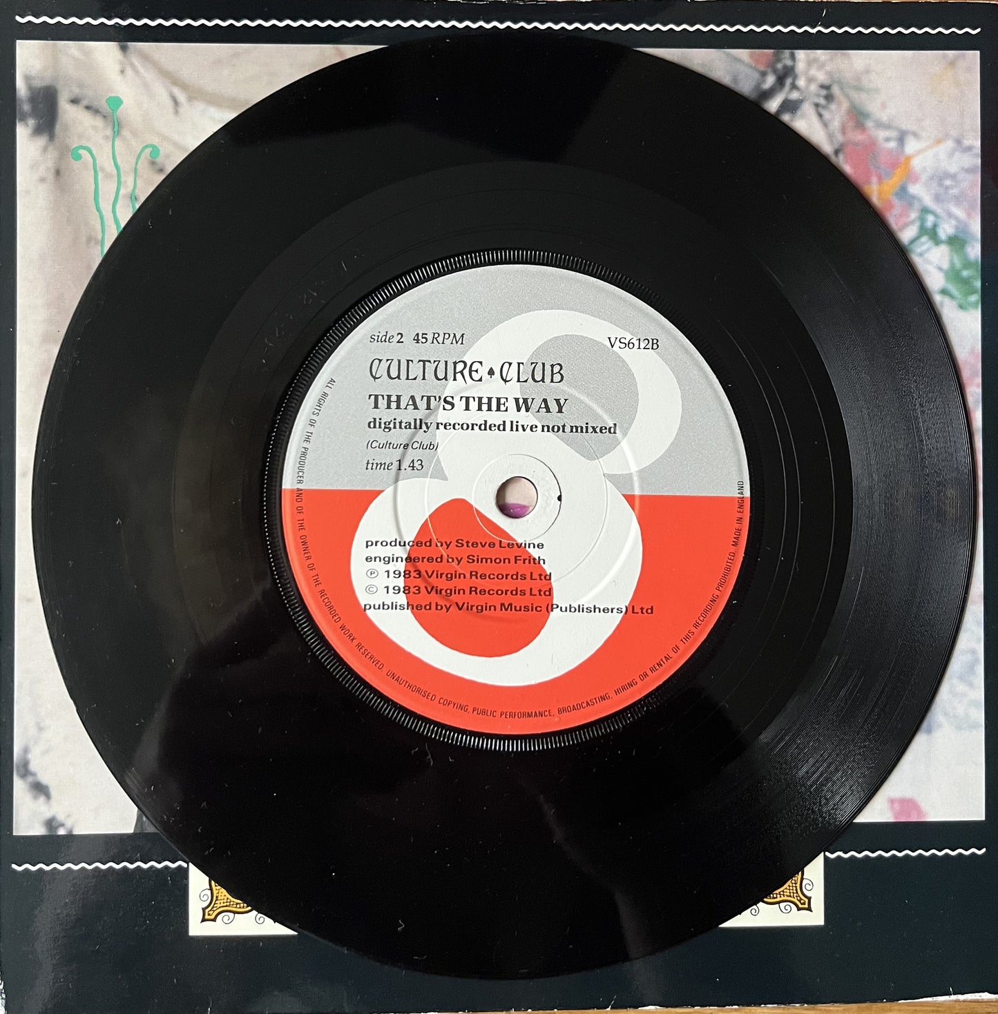 Karma Chameleon - Culture Club (Used 7")