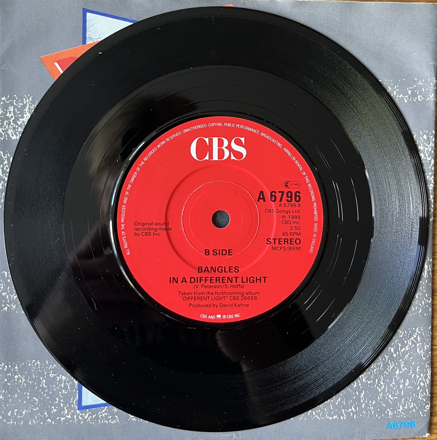 Manic Monday - The Bangles (Used 7")