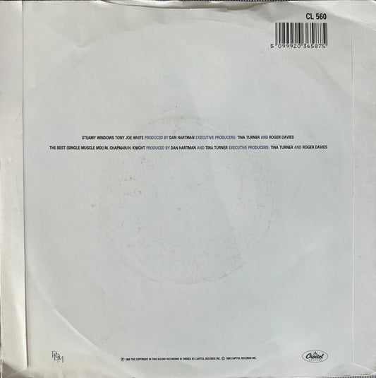 Steamy Windows - Tina Turner 7"