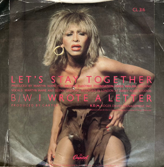 Let's Stay Together - Tina Turner 7"