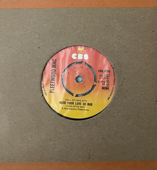Need Your Love So Bad / Albatross - Fleetwood Mac 7"