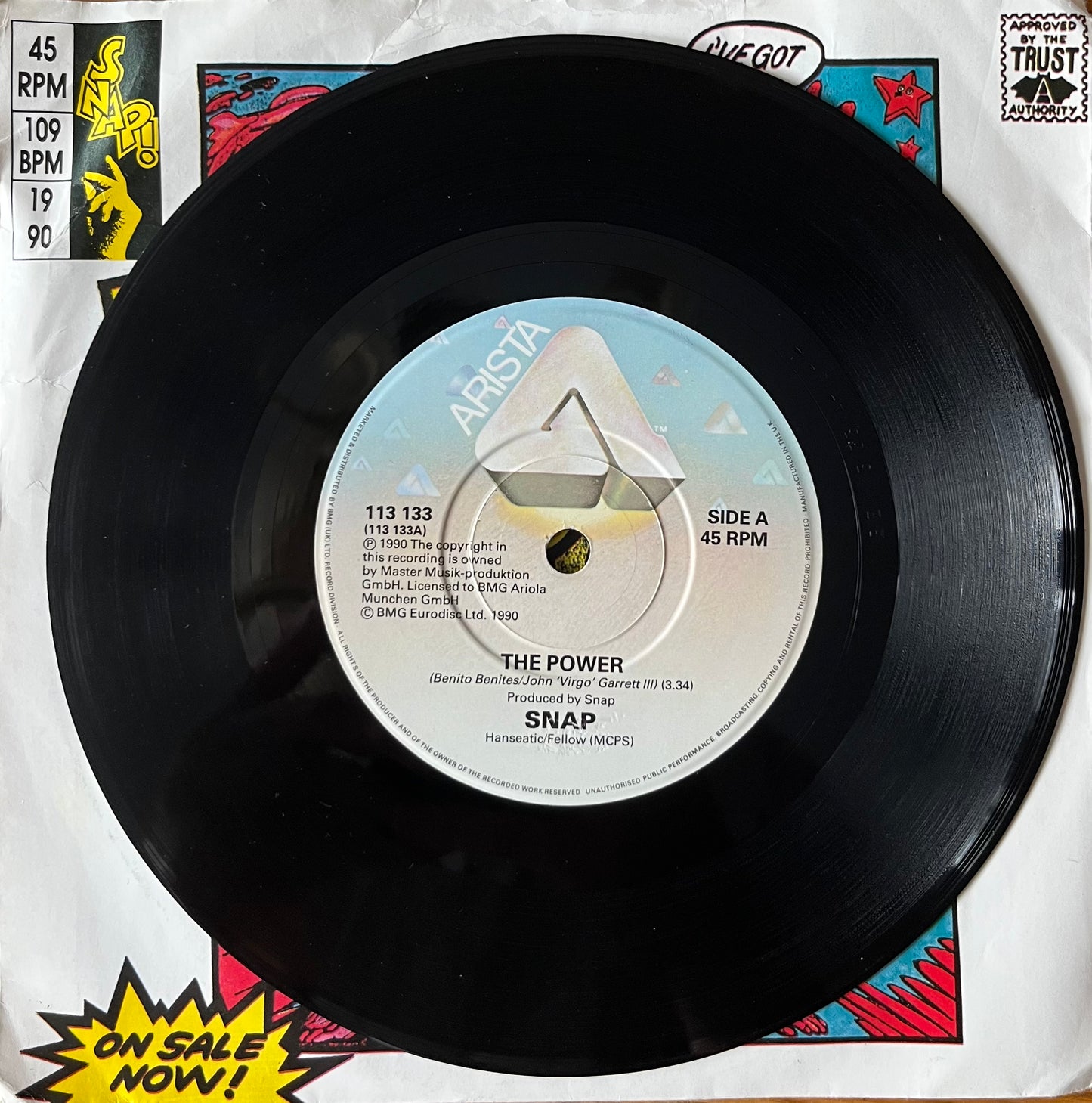 The Power - Snap! (Used 7")