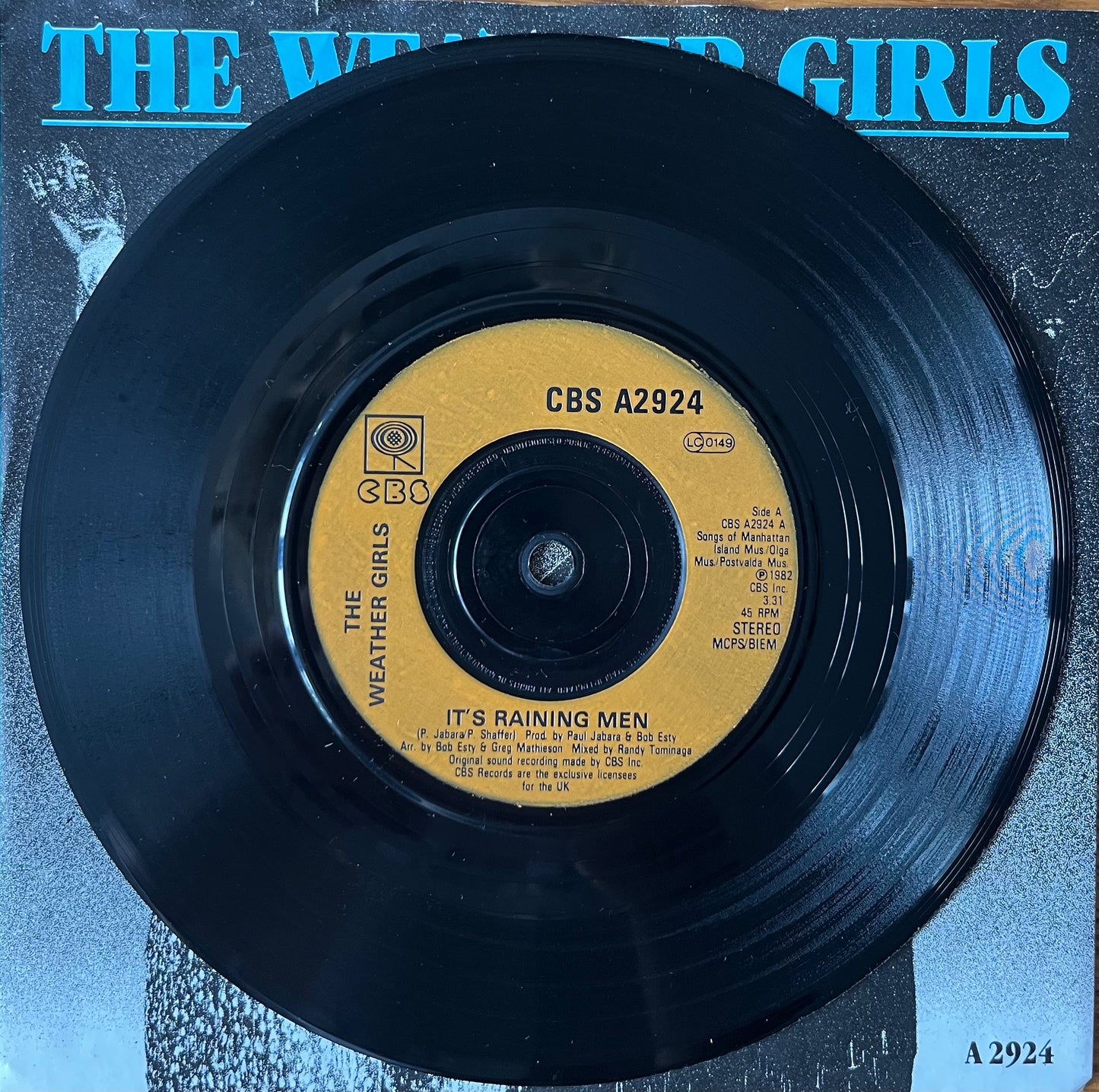 It's Raining Men - The Weather Girls (Used 7")