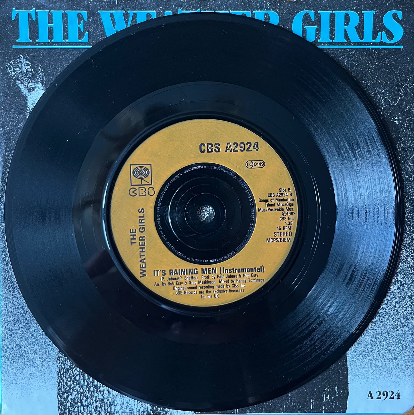 It's Raining Men - The Weather Girls (Used 7")