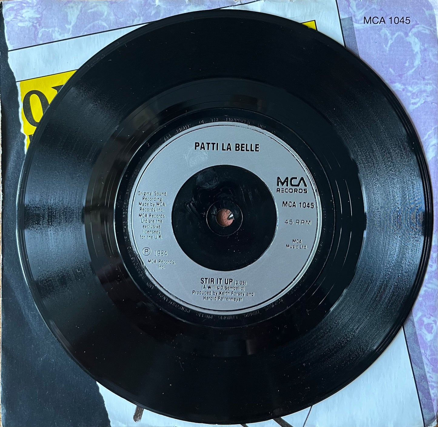 On My Own - Patti La Belle & Michael McDonald (Used 7")