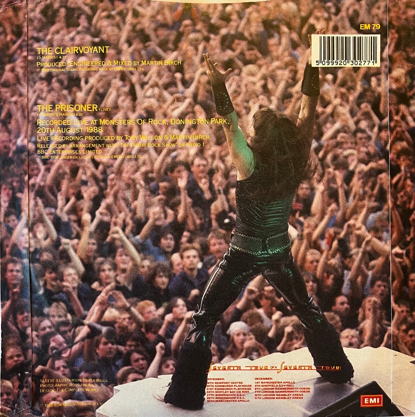 The Clairvoyant - Iron Maiden (Used 7")