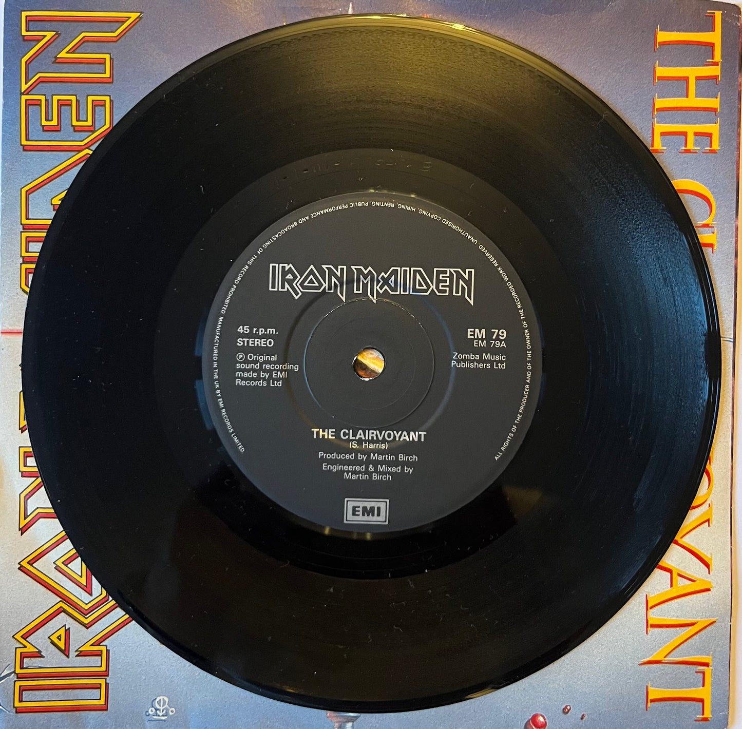 The Clairvoyant - Iron Maiden (Used 7")