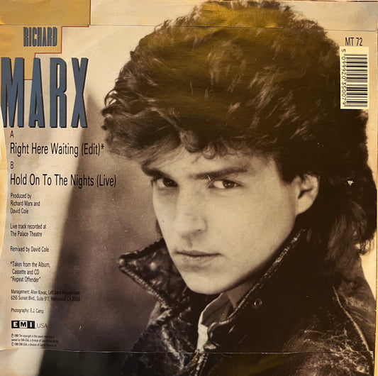 Right Here Waiting - Richard Marx (Used 7")