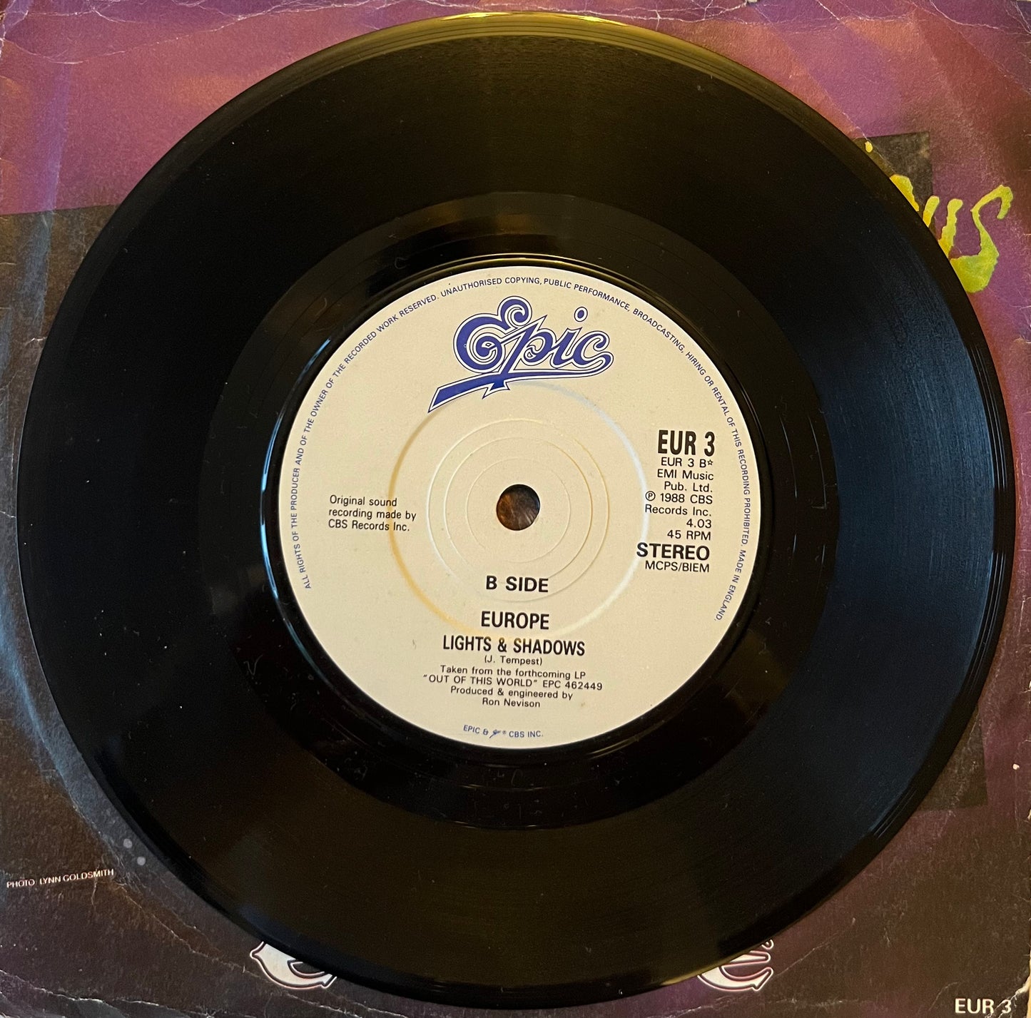 Superstitious - Europe (Used 7")