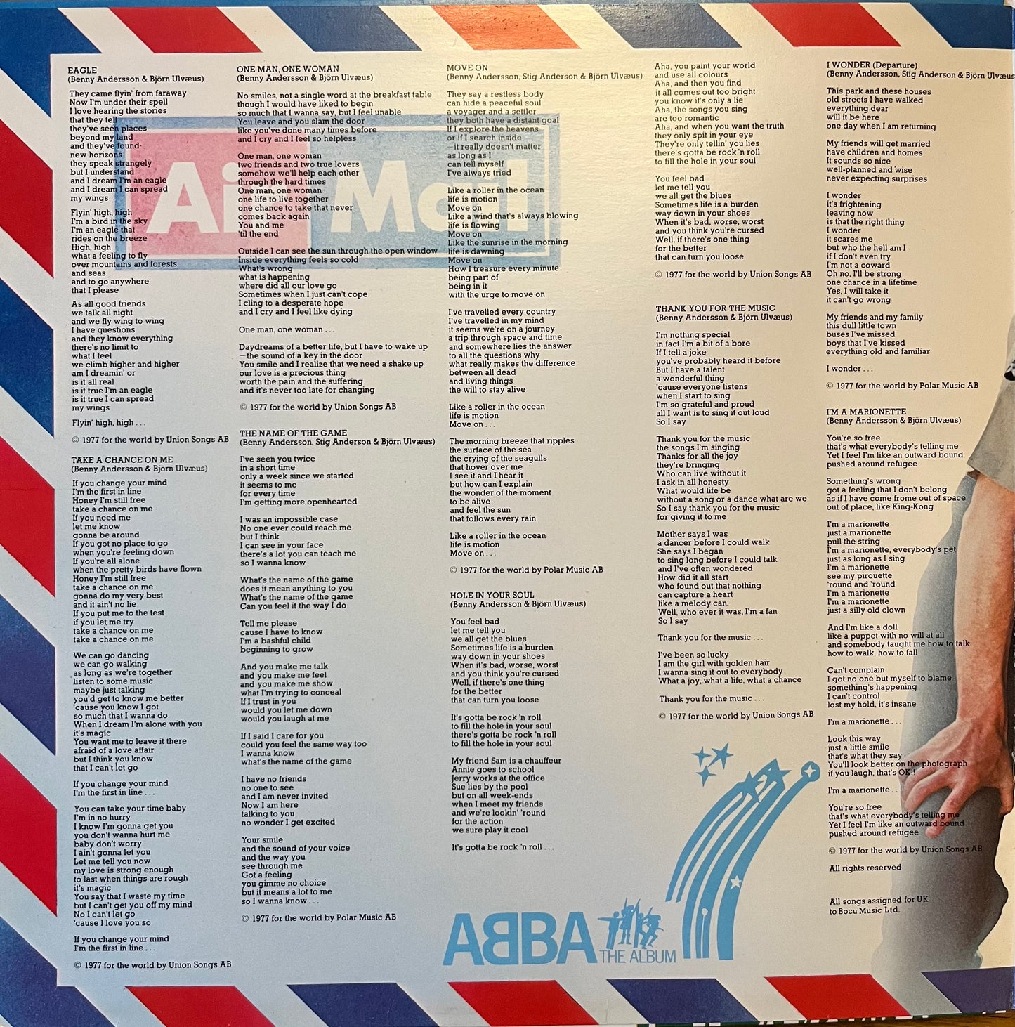 THE ALBUM - ABBA LP (Used)