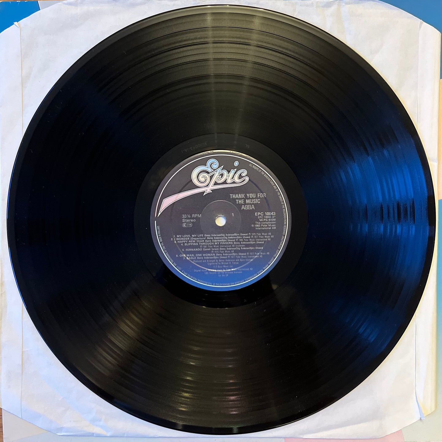 Thank You For The Music - ABBA LP (Used)