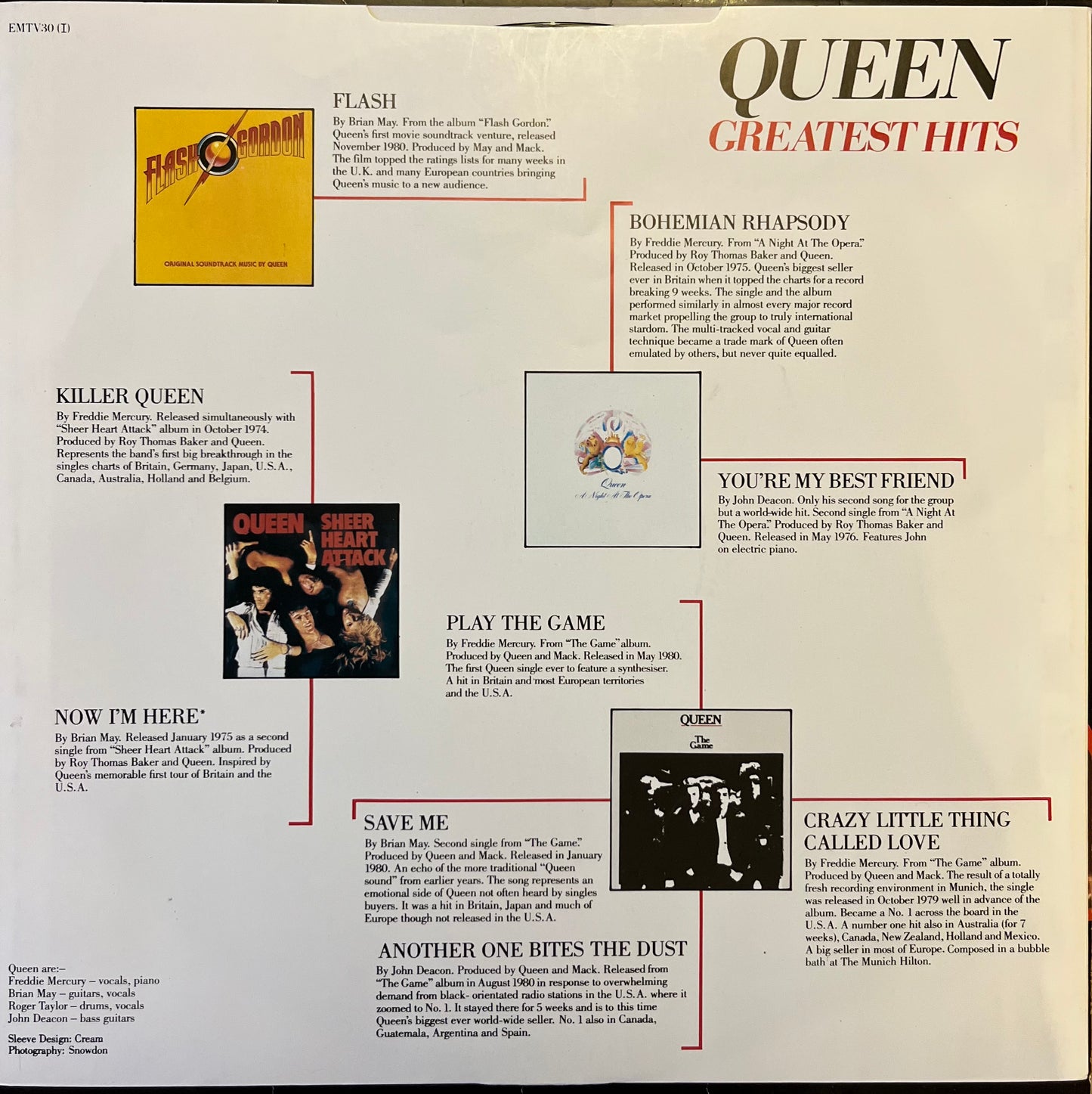 Greatest Hits - Queen LP (Used)
