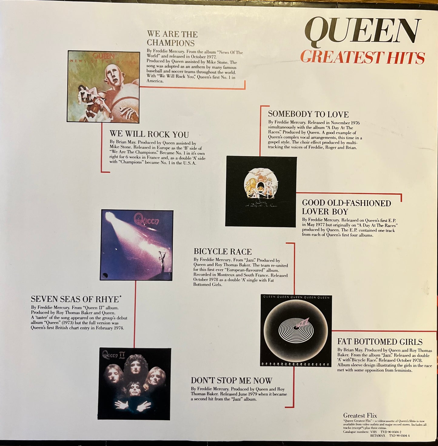 Greatest Hits - Queen LP (Used)