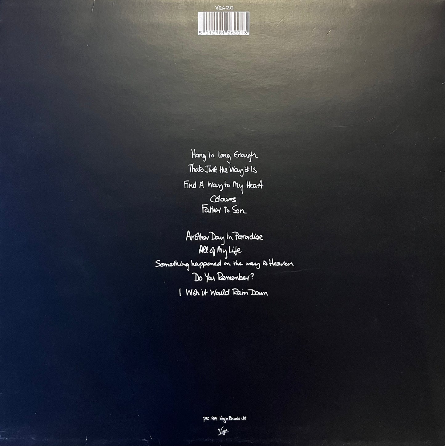 ...But Seriously - Phil Collins LP (Used)