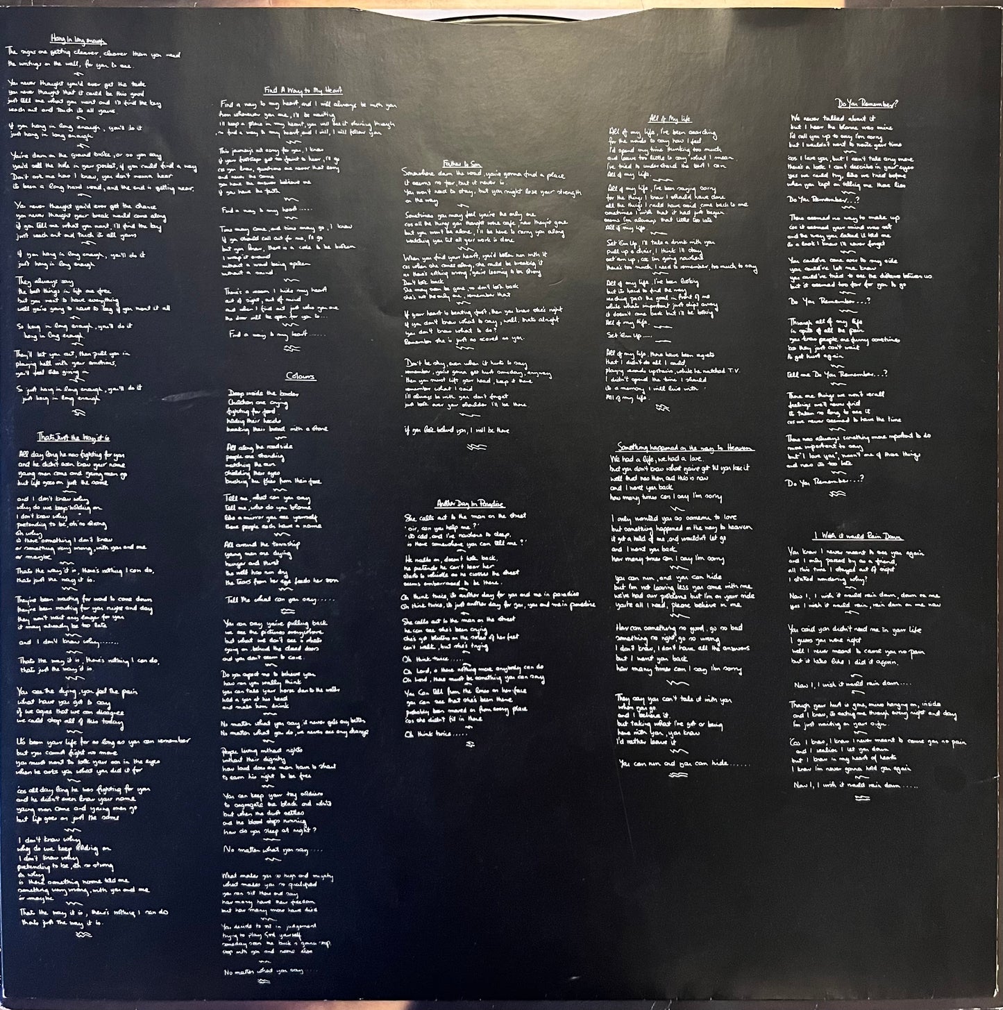 ...But Seriously - Phil Collins LP (Used)