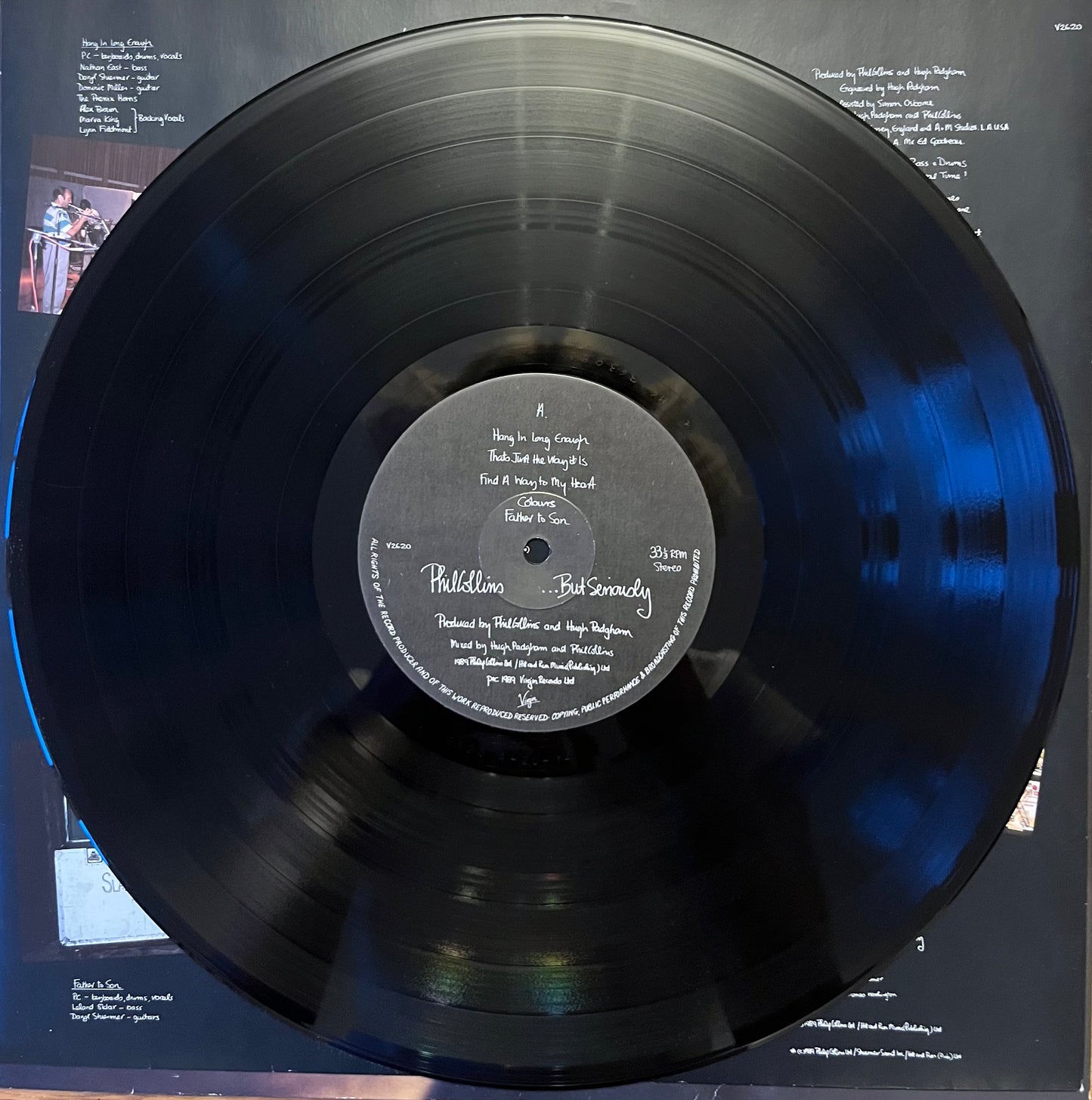 ...But Seriously - Phil Collins LP (Used)