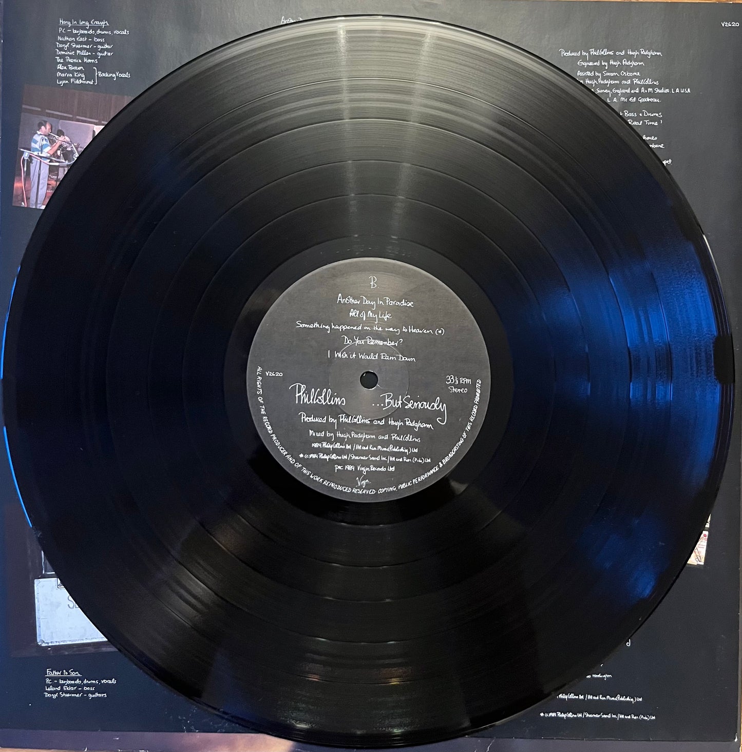...But Seriously - Phil Collins LP (Used)