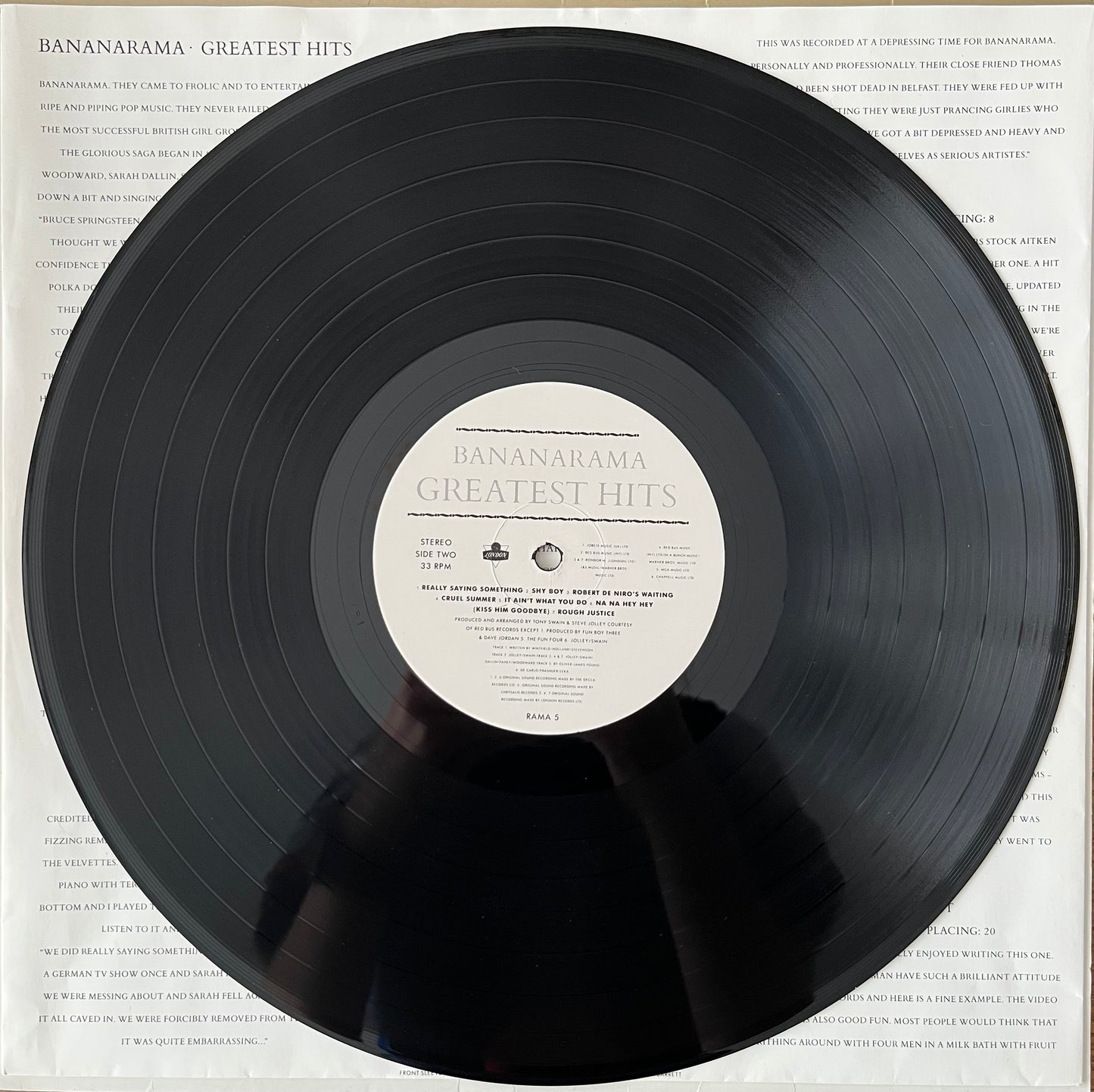 The Greatest Hits Collection - Bananarama LP (Used)