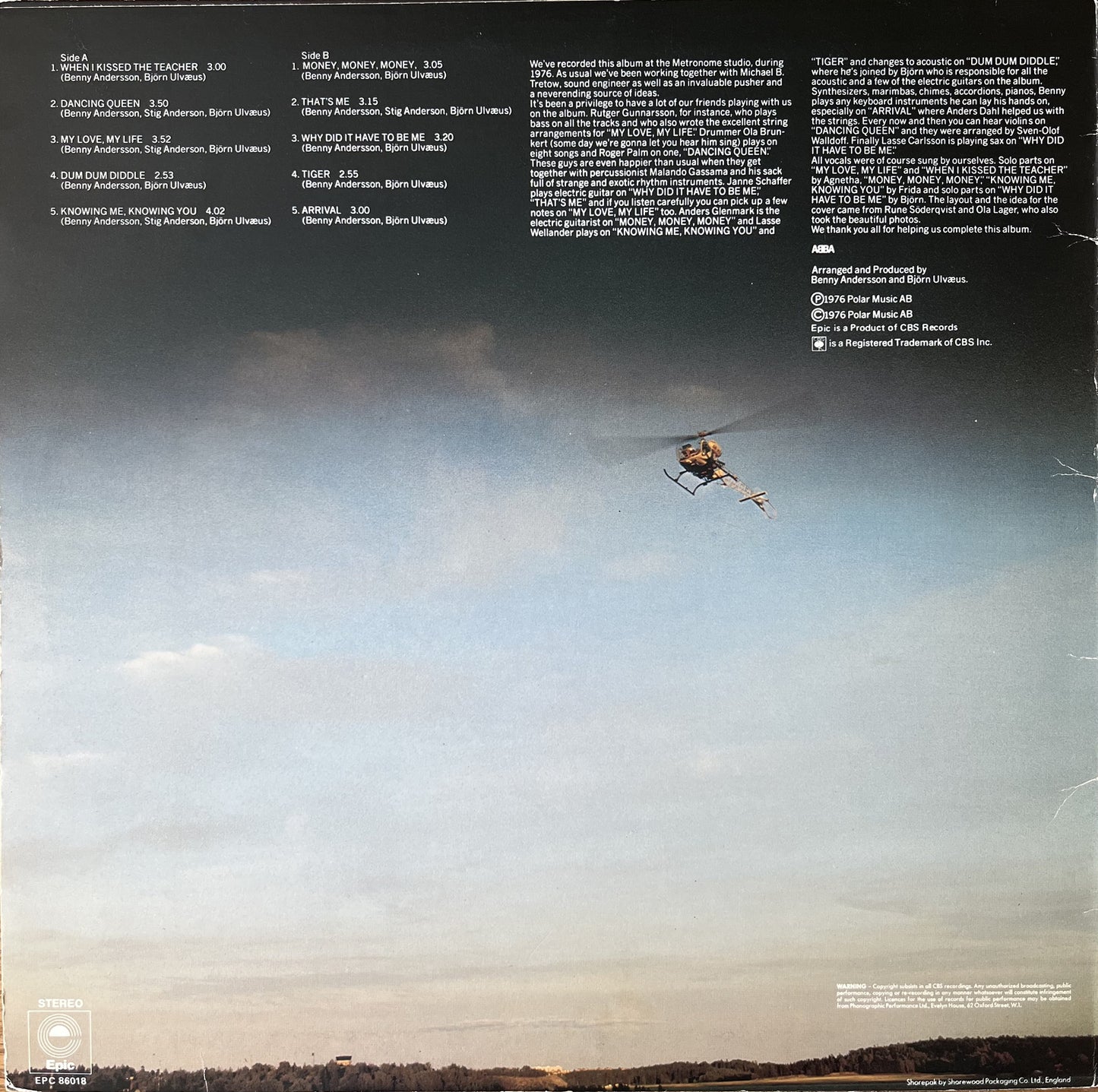 Arrival - ABBA (LP Used)