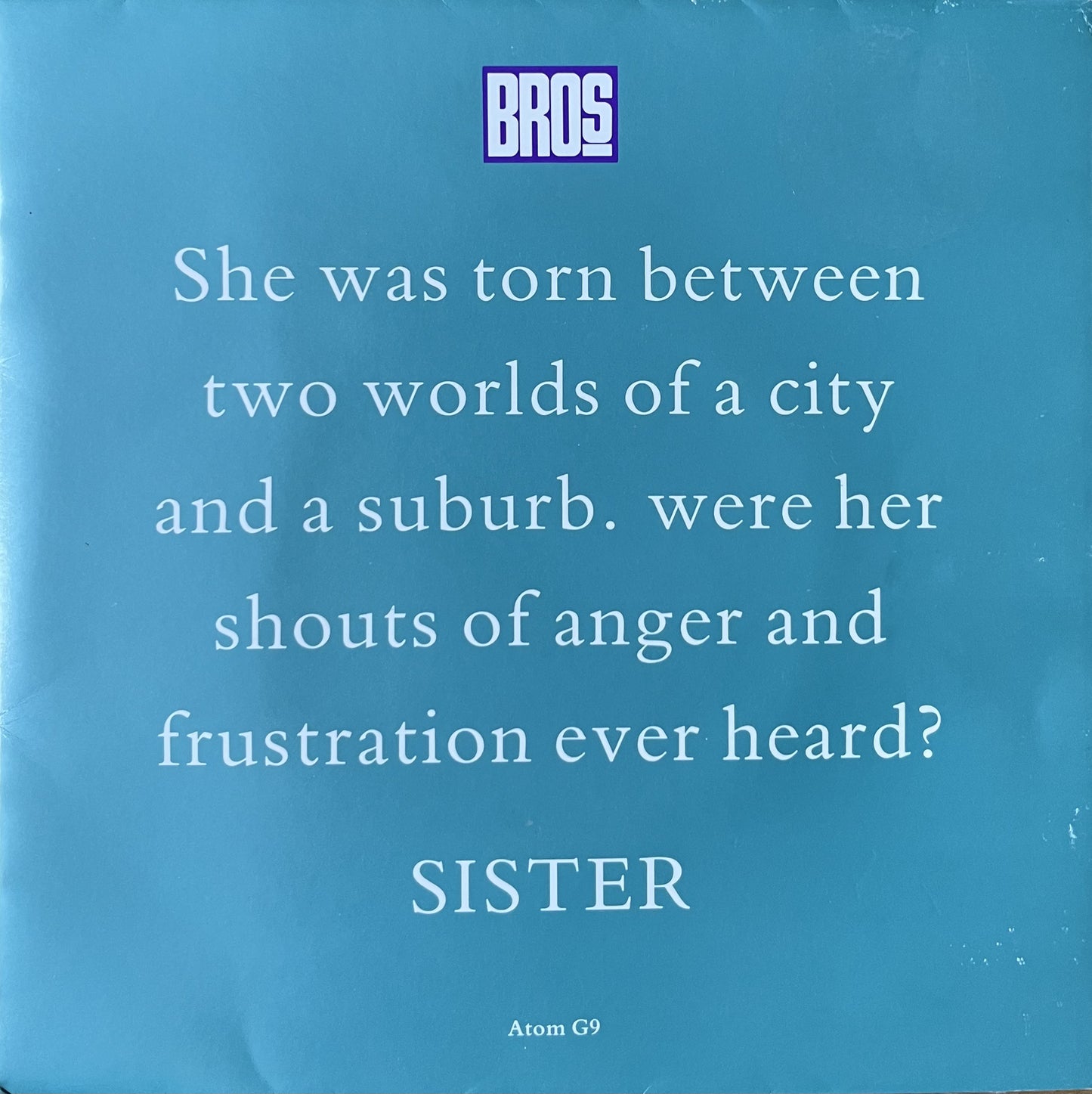 Sister - Bros (Used 7" Limited Edition)