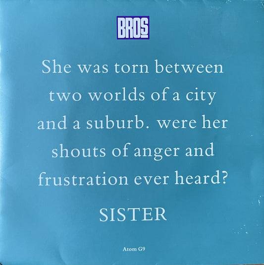 Sister - Bros (Used 7" Limited Edition)