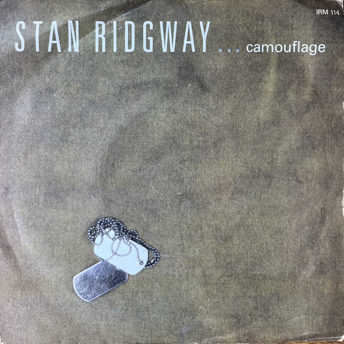 Camouflage - Stan Ridgway (Used 7")