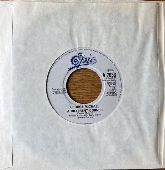 A Different Corner - George Michael (Used 7")