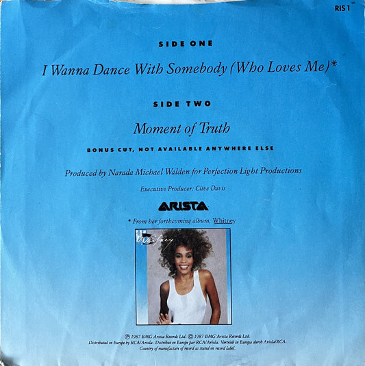 I Wanna Dance With Somebody - Whitney Houston (Used 7")