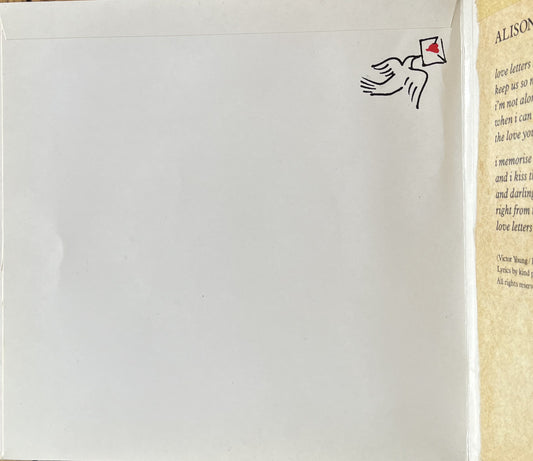 Love Letters - Alison Moyet (Limited Edition Gatefold Used 7")