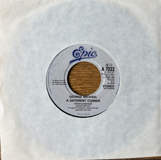 A Different Corner - George Michael (Used 7")