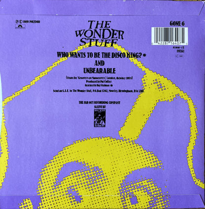 Who Wants to be the Disco King - The Wonder Stuff (Used 7")