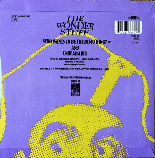 Who Wants to be the Disco King - The Wonder Stuff (Used 7")
