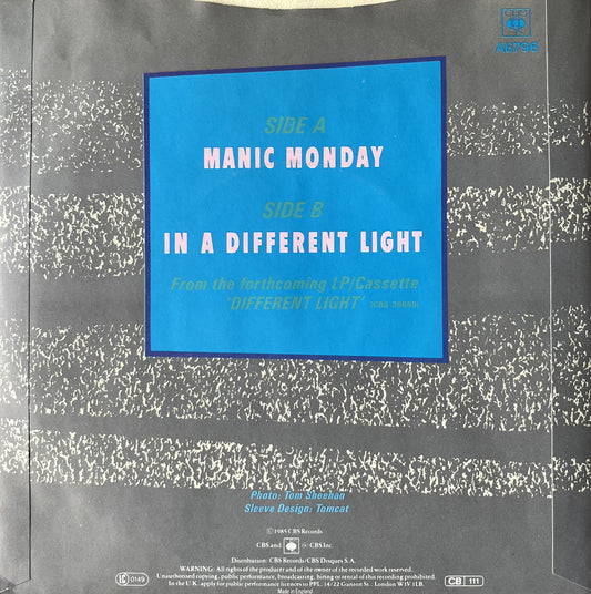 Manic Monday - The Bangles (Used 7")