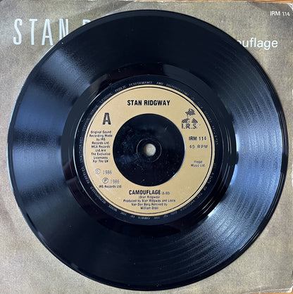 Camouflage - Stan Ridgway (Used 7")