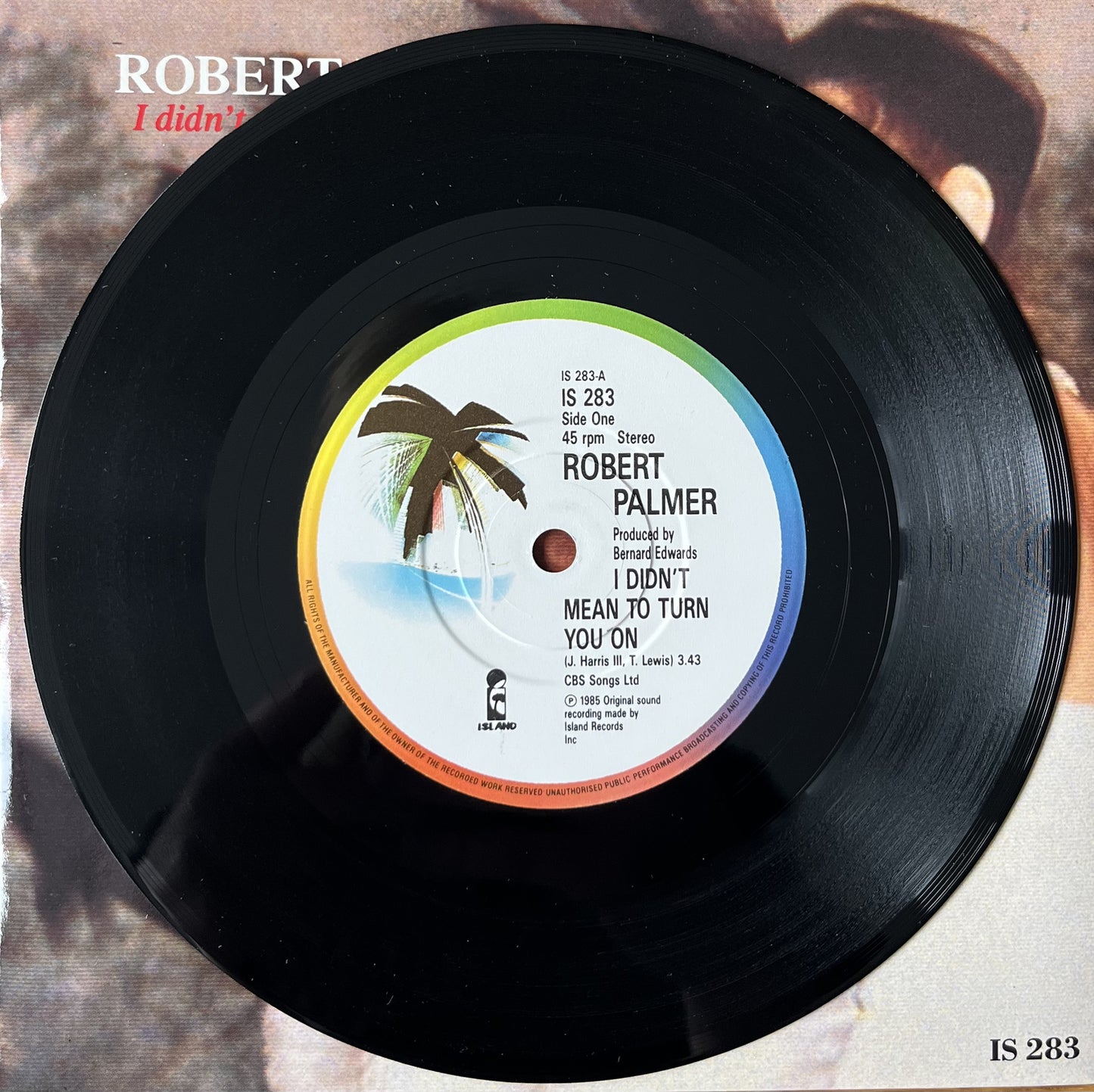 I Didn't Mean To Turn You On - Robert Palmer (Used 7")
