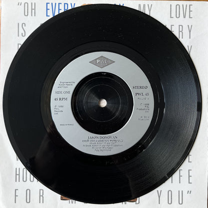 Every Day I Love You More - Jason Donovan (Used 7")