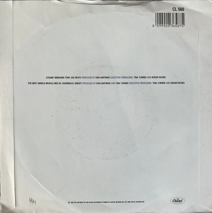 Steamy Windows - Tina Turner 7"