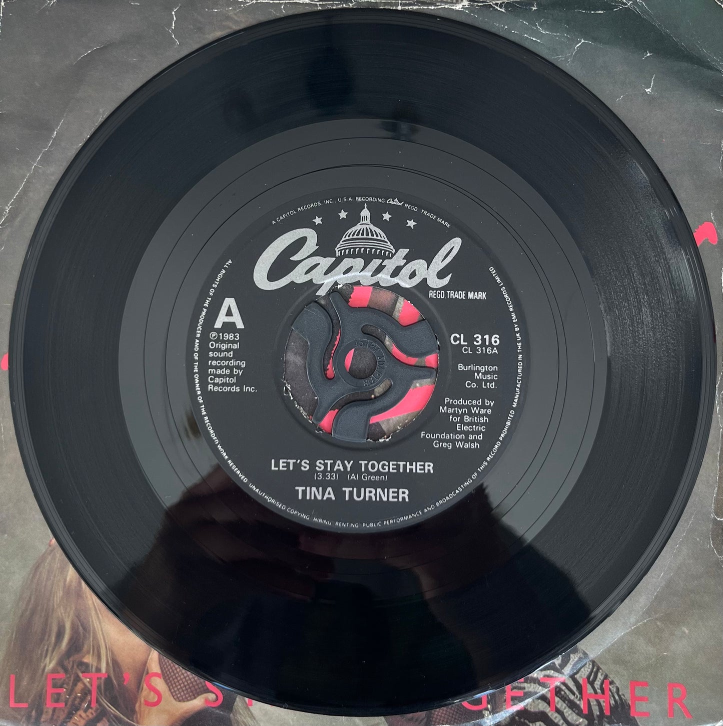 Let's Stay Together - Tina Turner 7"