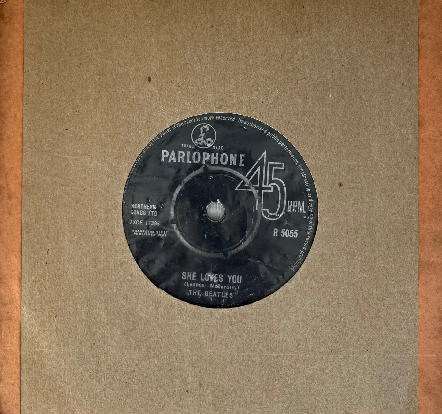 She Loves You / I'll Get You - The Beatles 7"