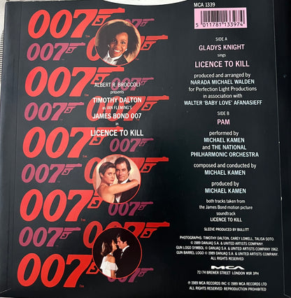 Licence To Kill - Gladys Knight 7"