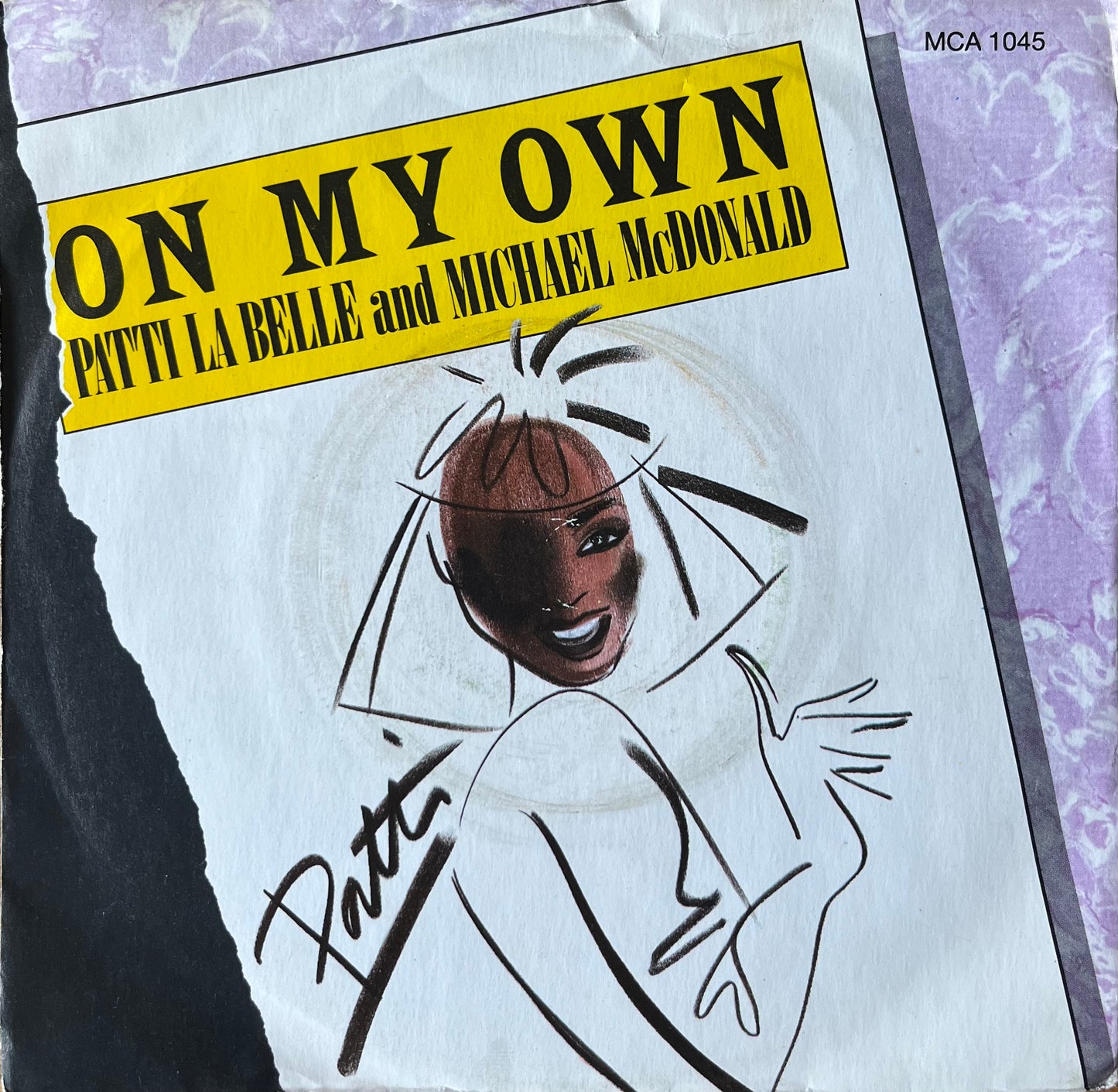 On My Own - Patti La Belle & Michael McDonald (Used 7")