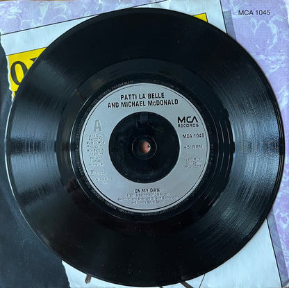On My Own - Patti La Belle & Michael McDonald (Used 7")