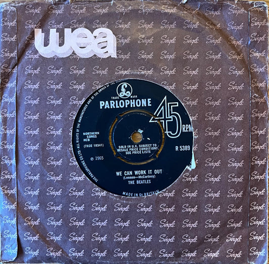 We Can Work It Out / Day Tripper - The Beatles (Used 7")