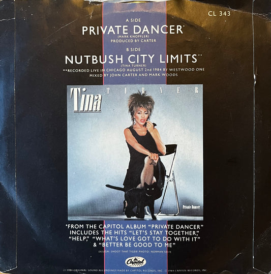 Private Dancer - Tina Turner (Used 7")